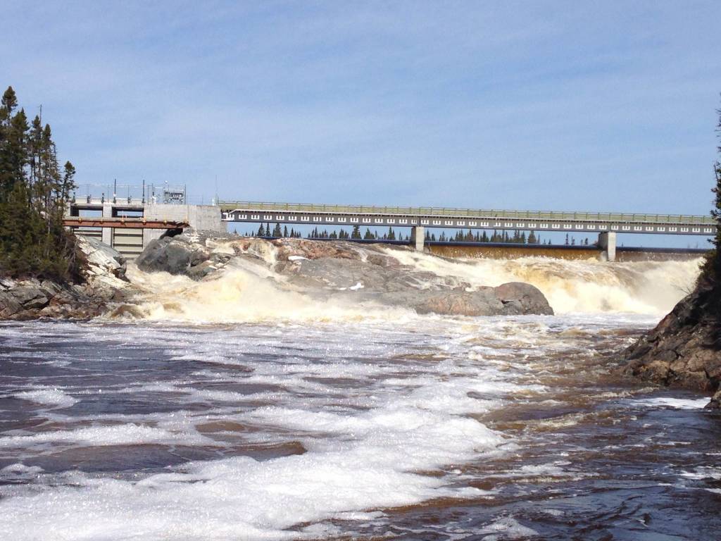 Courbe-du-Sault hydro Courbe du Sault hydro plant