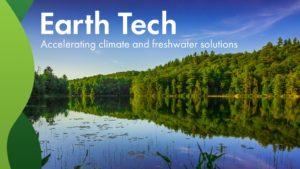 Earth Tech lake and trees
