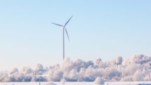 Winter wind turbine