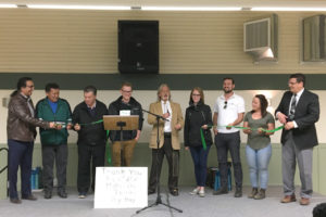 Green Lake ribbon cutting