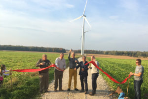 Gunn's Hill ribbon cutting