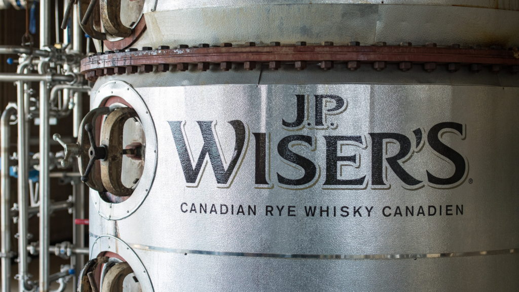 JP Wiser's distillery