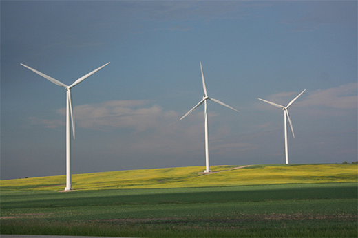 St Leon wind turbines