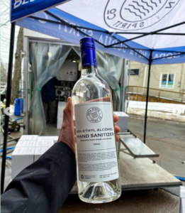 Nova Scotia Spirit Co. hand sanitizer