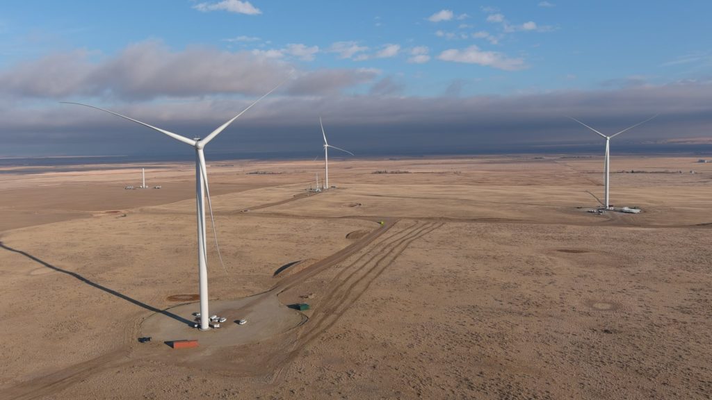 The Rattlesnake Ridge Wind Power project is currently under construction