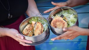 Circular economy reusable food containers
