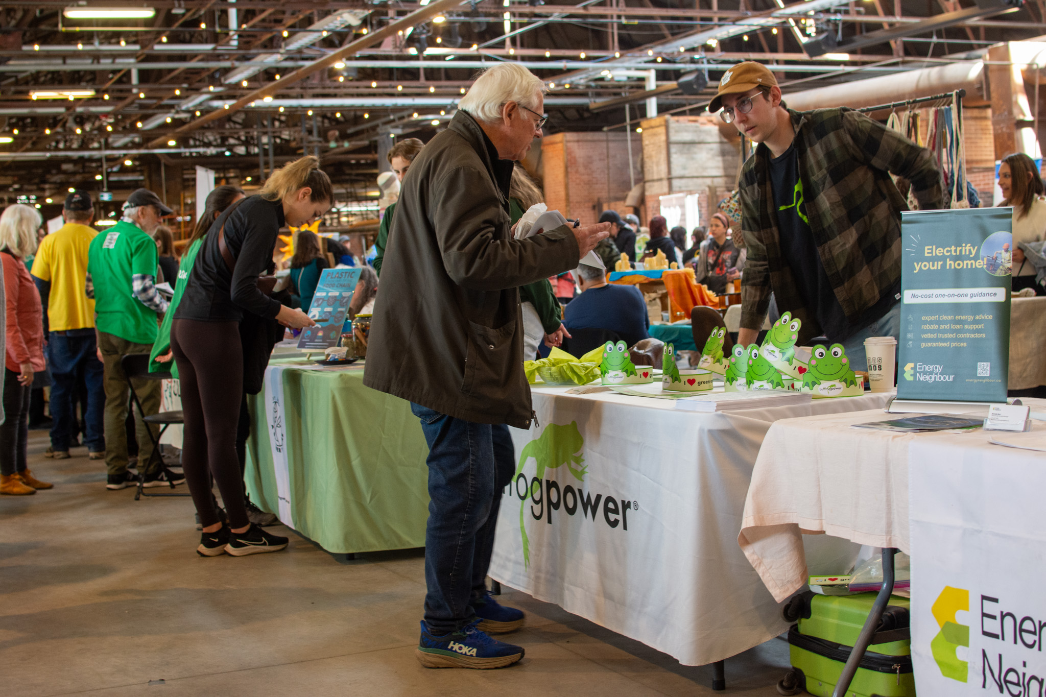 Bullfrog Power at EcoFair